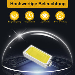 SWANEW LED Baustrahler 50W-200W, Arbeitsleuchte IP66 Wasserdicht, LED-Strahler mit 3M Kabel, und Faltbarer Ständer, 6000K Kaltweiß Fluter für Werkstatt  (mit Stecker)