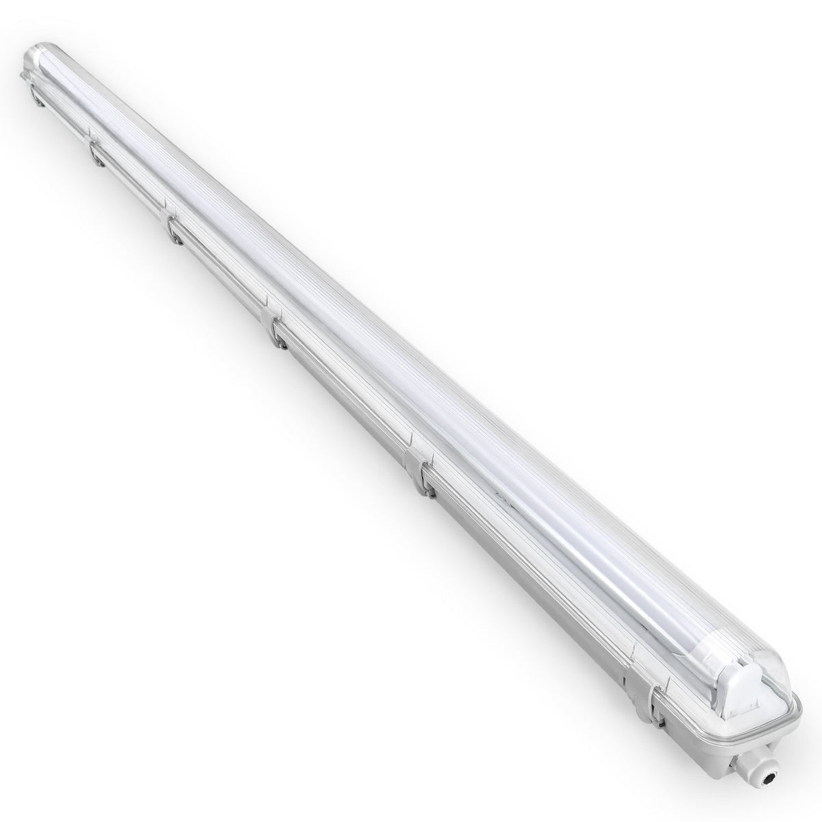 SWANEW LED Feuchtraumleuchte 18W/24W, Wannenleuchte 4000K Neutralweiß, T8 LED Röhre, Feuchtraumlampe IP65 Wasserfest Röhrenlampe, Werkstattlampe