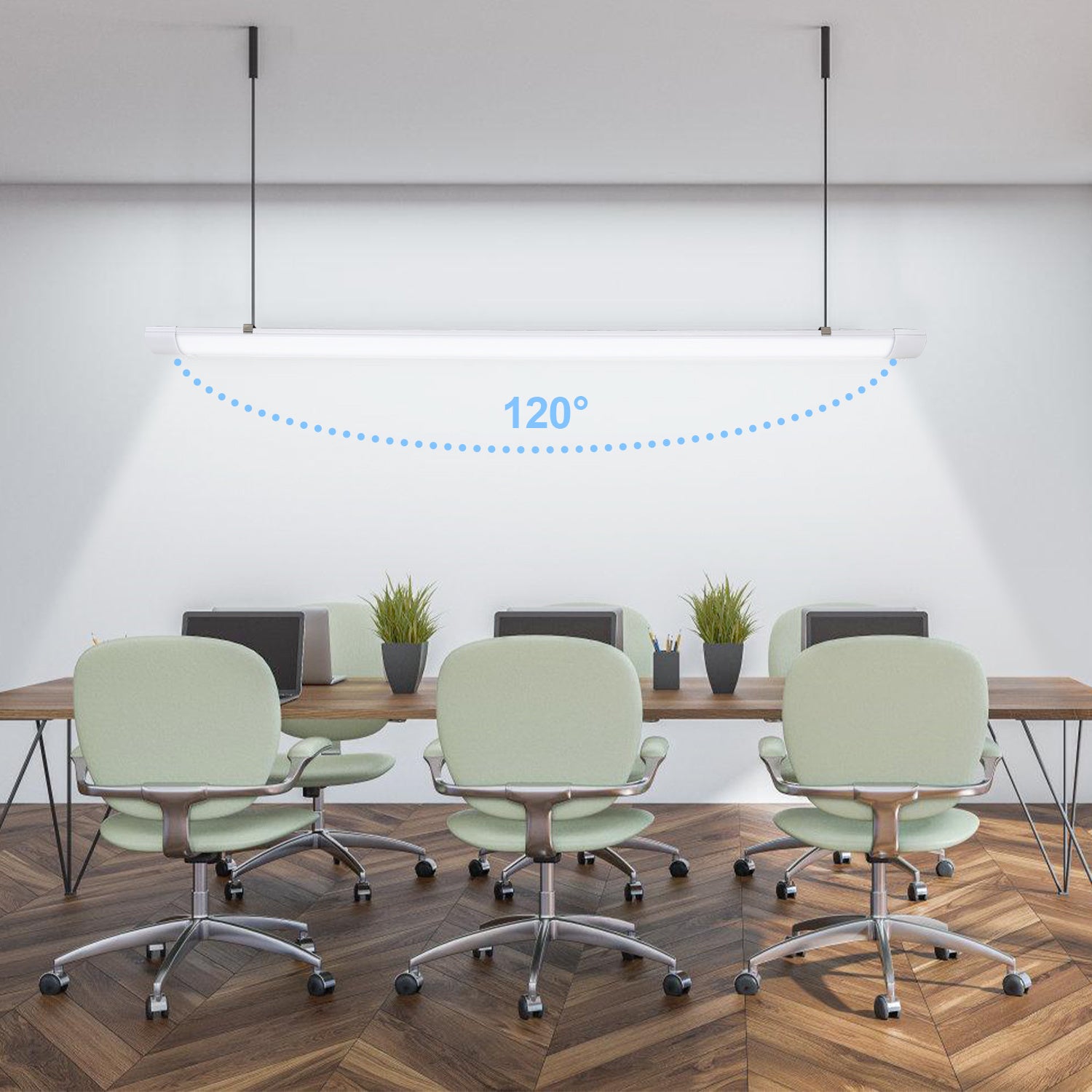 SWANEW LED Feuchtraumleuchte 18W/36W/48W, IP65 Wasserfest Led Röhre Werkstattlampe 4000K Neutralweiß, Wannenleuchte
