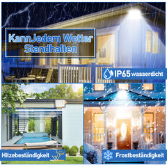 SWANEW LED Strahler Außen, Fluter 6000k Kaltweiß, IP65 Wasserdicht Aussenstrahler, Scheinwerfer (Kein Stecker)