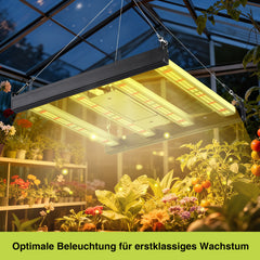 SWANEW 150W Pflanzenlampe, LED Vollspektrum Grow Lampe, Grow Light Dimmbare, Wachstumslampe