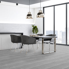 SWANEW PVC Bodenbelag Vinylboden Selbstklebend, Klebefliesen Boden, 91,44x15,24cm