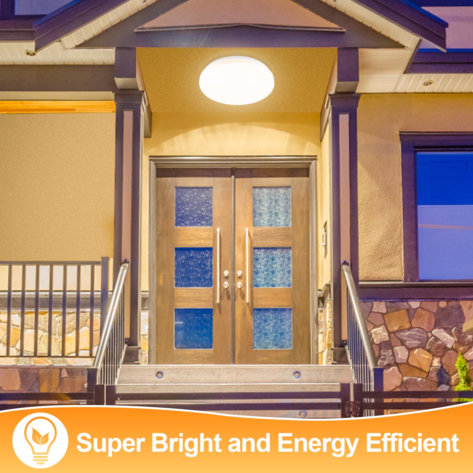 SWANEW 18W LED Deckenleuchte mit Bewegungsmelder, Fernbedienung Neutral weiß
