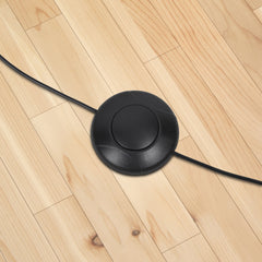 SWANEW Stehlampe mit Holzregal, Bücherregal mit LED-Beleuchtung, 360° Drehbare RGB LED Stehleuchte Wohnzimmer, 3 Farbtemperaturen, 20W & 163 cm Höhe