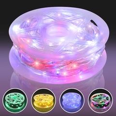 SWANEW LED Weihnachts Lichterkette, RGBIC Lichterkette, IP65, Für Innen & Außen