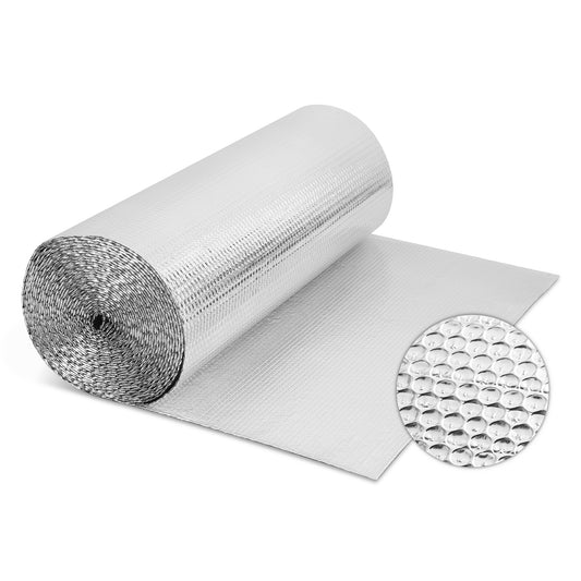 SWANEW Isolierfolie 1M X 30M Heizkörper Reflexionsfolie 30㎡ thermofolie Reflexionsfolie Heizung Dämmfolie Isolierung Wand Isolierfolie Heizung, 200 g/m²