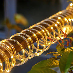 SWANEW 10 Meter LED Lichterschlauch Außen, Wasserfest LED Schlauch, mit Fernbedienung & Timer, Dimmbar & Memory-Funktion, IP65 [Energieklasse F]