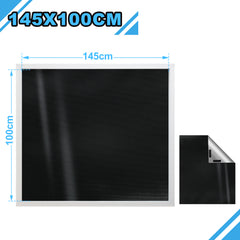 SWANEW Fenster Verdunkelung, Fenster Abdunkeln, Dachfenster Verdunkelung, ohne Bohren, 100-300cm