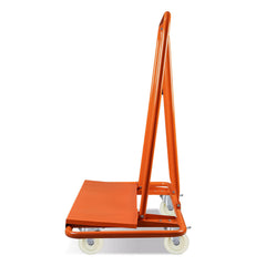 SWANEW Plattenwagen, bis 1000kg, Transportwagen, Plattentransporter, 4 Lenkrollen mit Bremse
