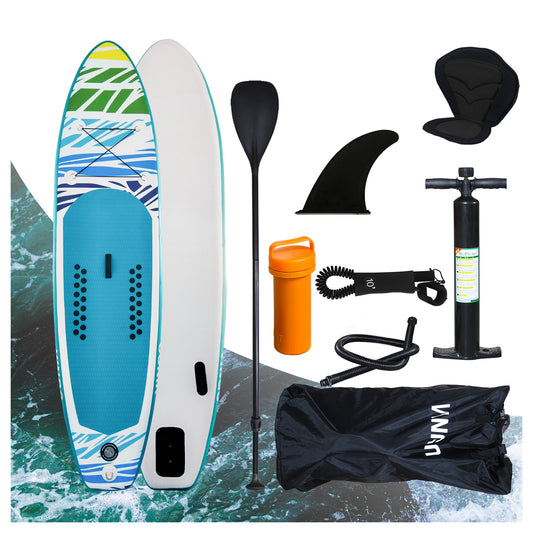 SWANEW Surfboard Set SUP Board Kajak-Sitz Stand Up Paddle Fortgeschrittene 305-330cm